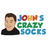 John's Crazy Socks Logo