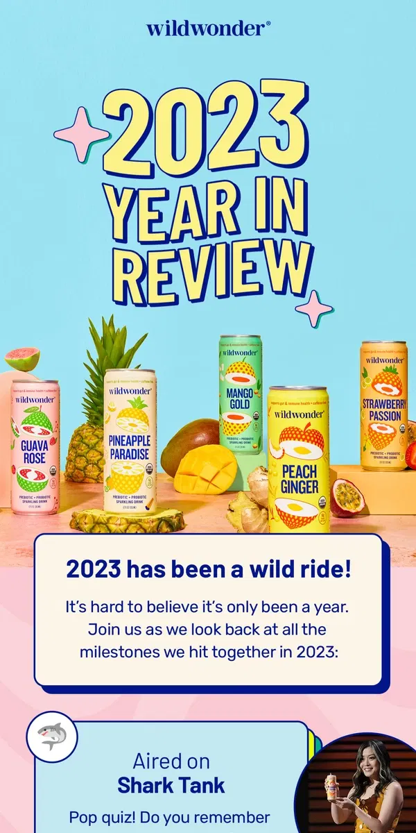 Email from wildwonder. Wild Ride! Our 2023 Year in Review!