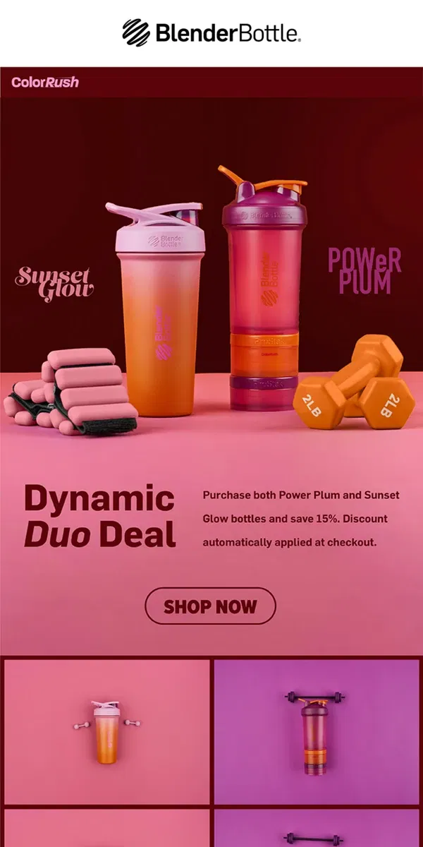 Email from BlenderBottle. TWO on the Same Day?!