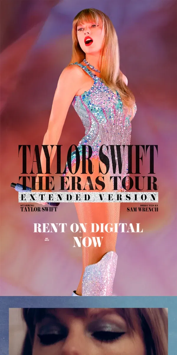 Email from Taylor Swift. While we wait for Taylor Swift | The Eras Tour to kick off again …