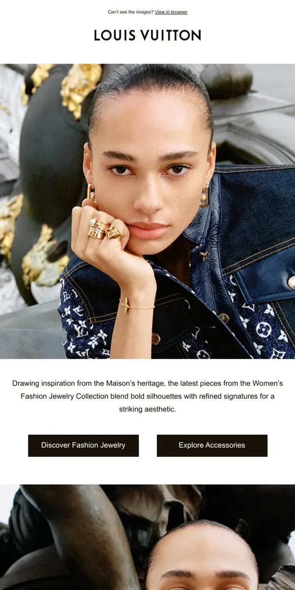 Email from Louis Vuitton. Accessories For Her