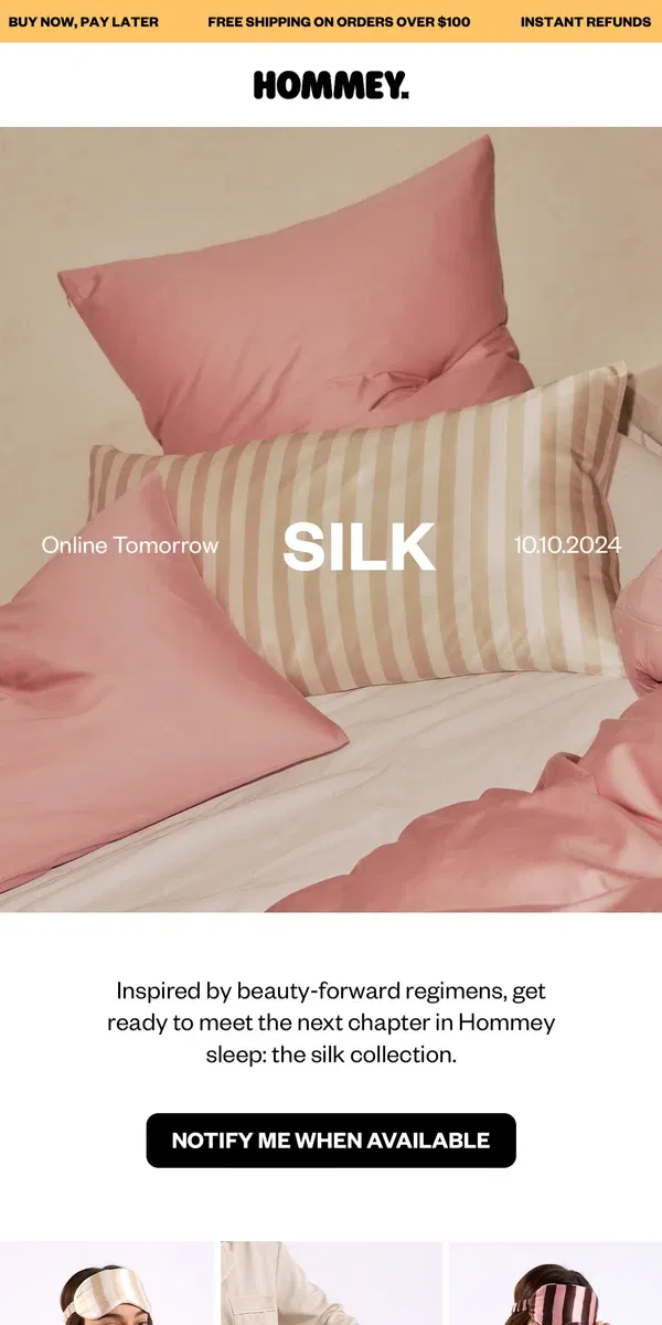 Email from Hommey. Online Tomorrow: Silk ✨