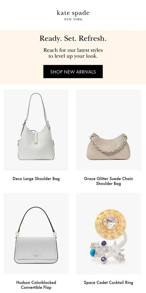 Email from Kate Spade. Your new favorites are waiting