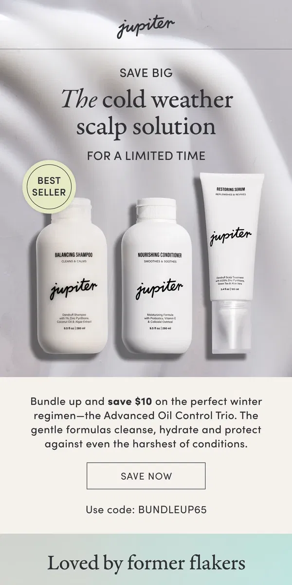 Email from Jupiter. $10 OFF our bestseller.