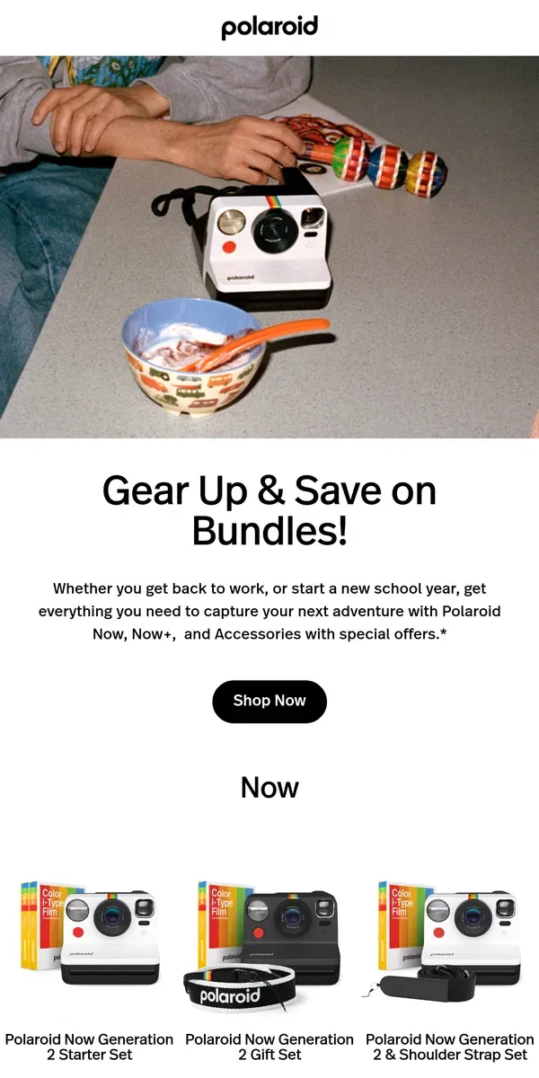 Email from Polaroid. Your next Polaroid adventure.