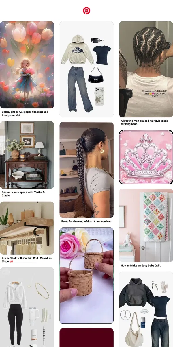 Email from Pinterest. ❤ [Name], these ideas are so you