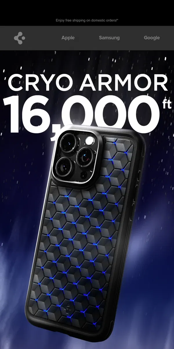 Email from Spigen. Guess what case went viral?