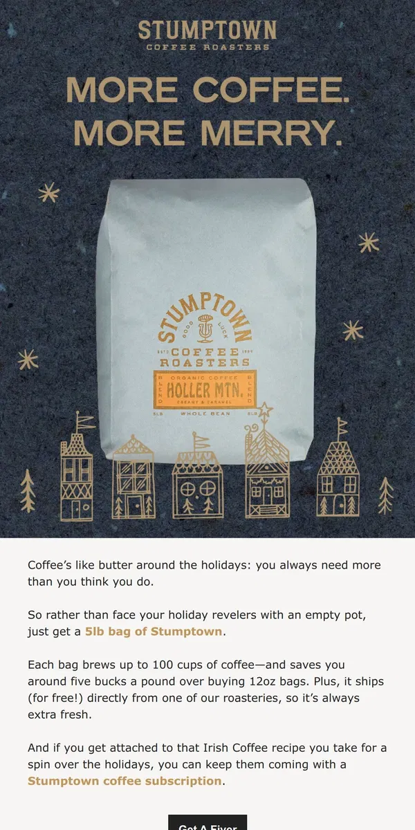 Email from Stumptown Coffee Roasters. What about the coffee course? ☕