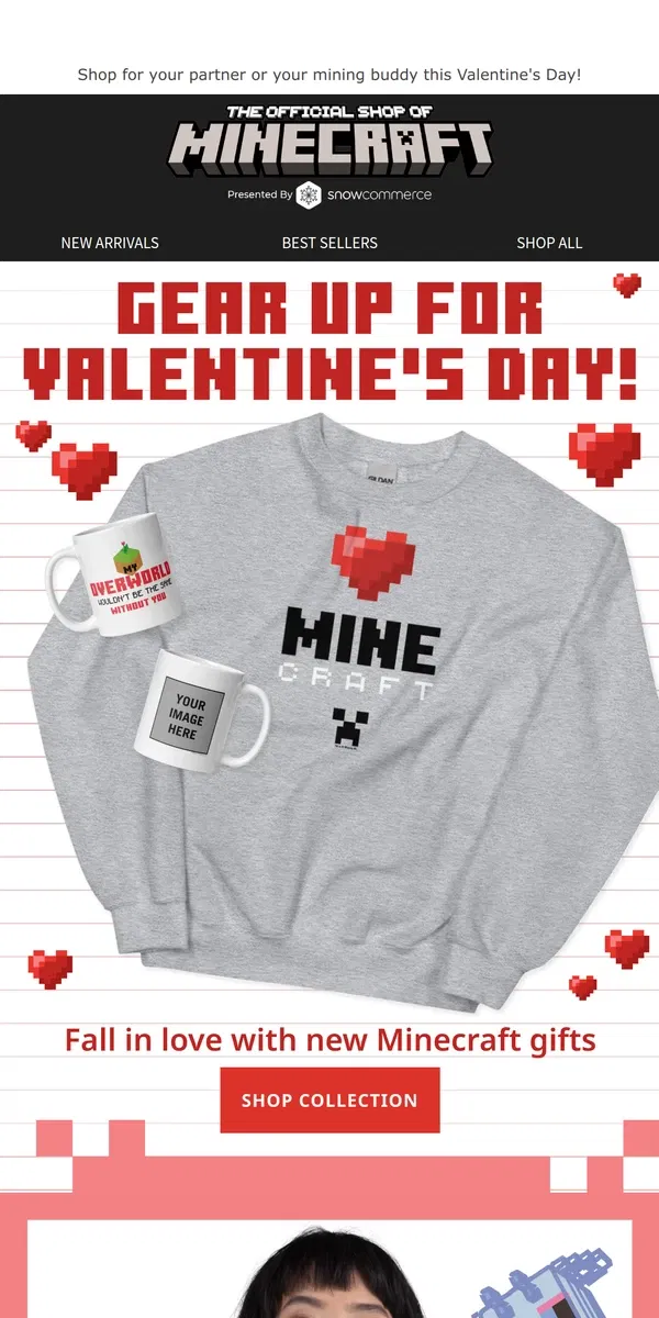 Email from Minecraft. ❤️ Fall in Love with Minecraft Gear ❤️