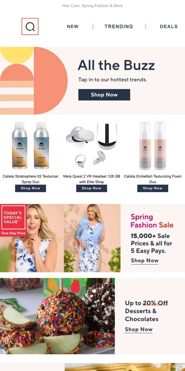 Email from QVC. You're Seeing These Everywhere