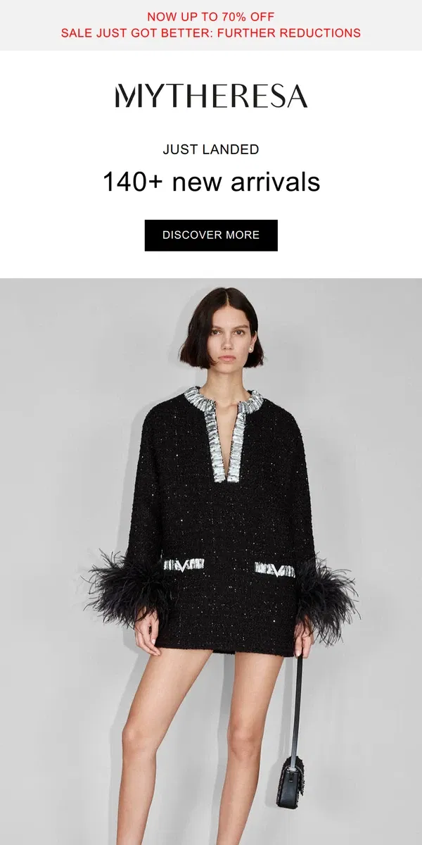 Email from Mytheresa. 140+ New Arrivals from Fashion’s Finest 