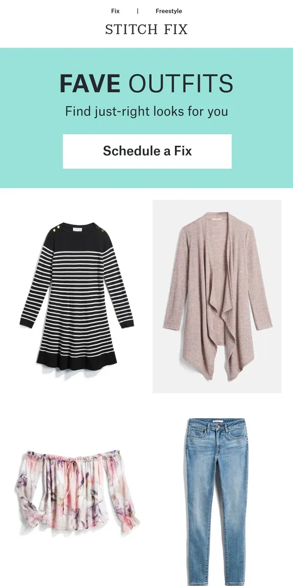 Email from Stitch Fix. Ready for a style refresh? 