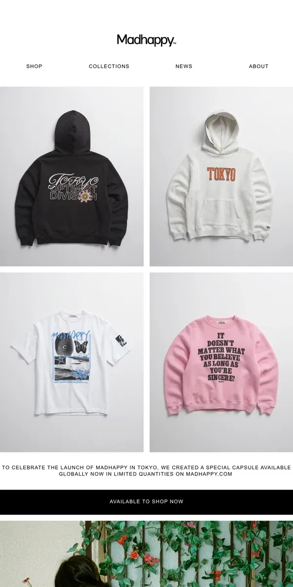 Email from Madhappy. Tokyo Capsule