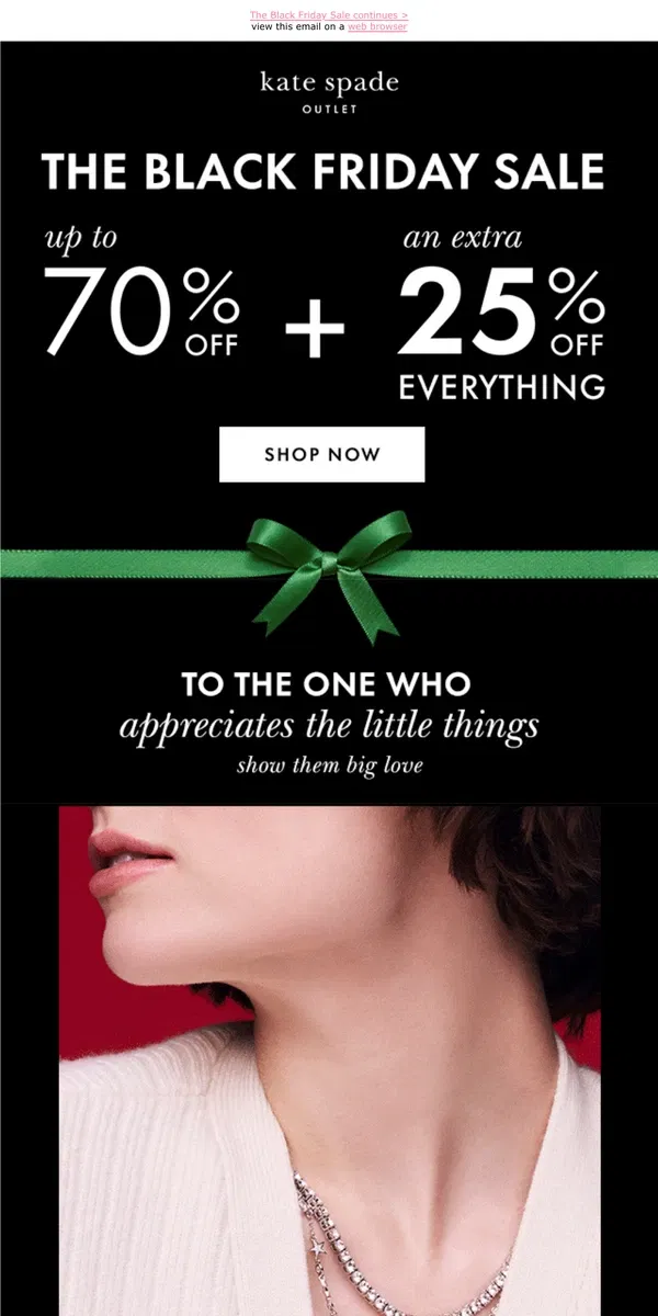 Email from Kate Spade. Our best stocking stuffers are on sale!