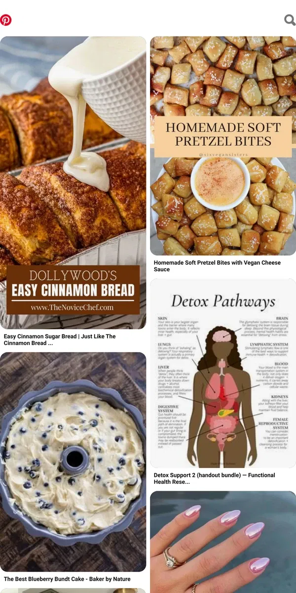 Email from Pinterest. [Name], you have a good eye