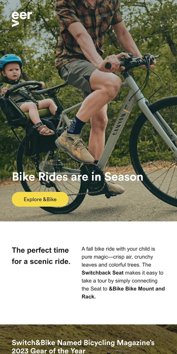 Email from Veer. 🍂 Pedal into Fall with Your Little Co-Pilot