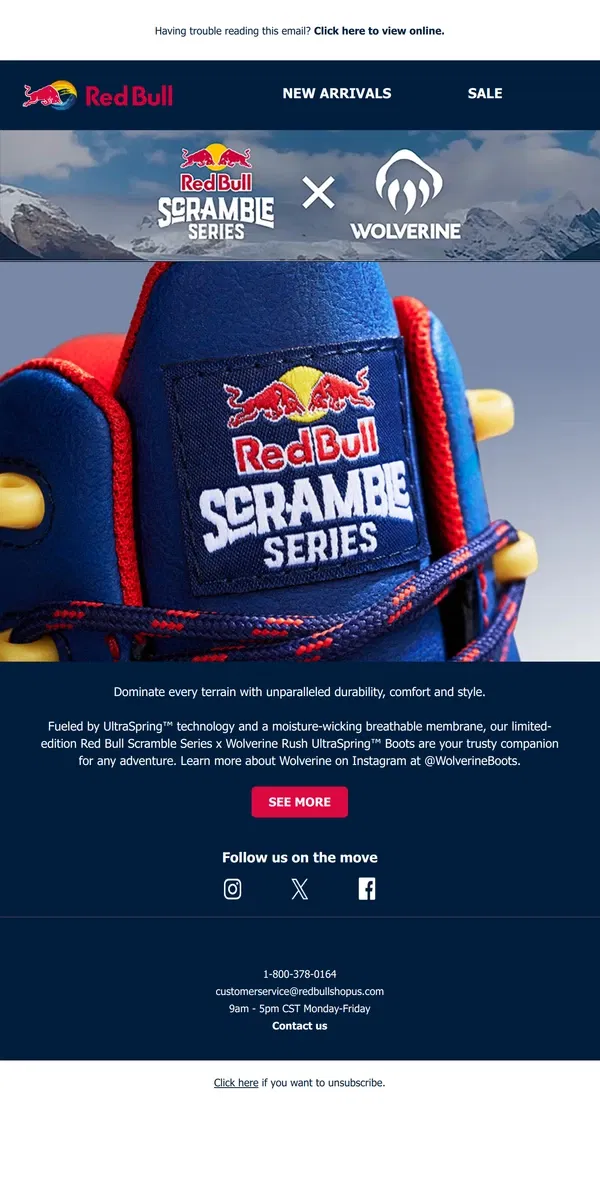 Email from Red Bull. Gear Up for the Ultimate Ride