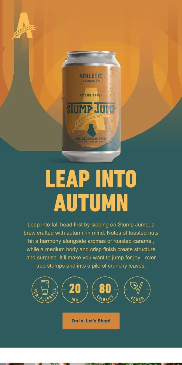 Email from Athletic Brewing Co. Craving Fall Flavors? Look No Further.