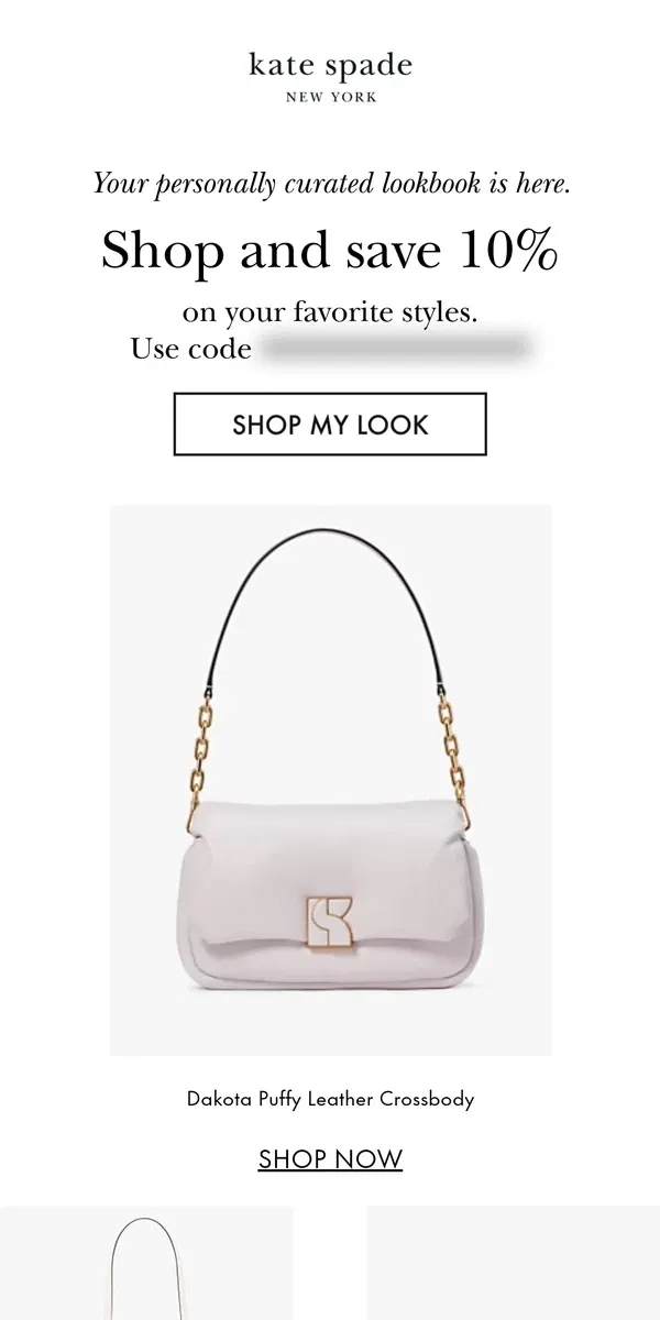 Email from Kate Spade. Shop your pick while it's in stock!