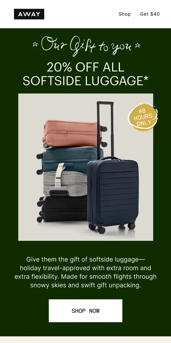 Away luggage contact online