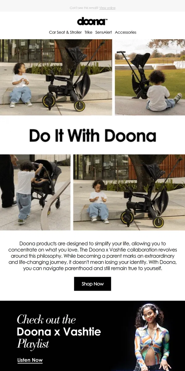 Email from Doona. Do it with Doona 😎