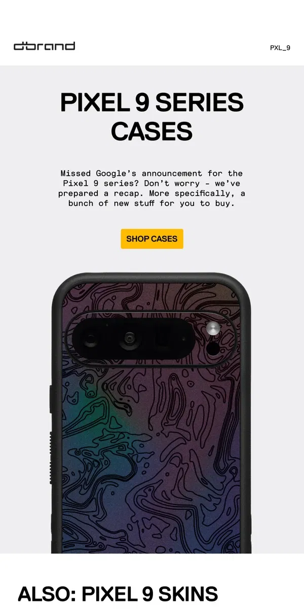 Email from dbrand. Google can't stop us now...