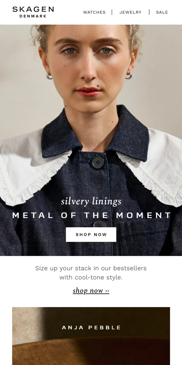 Email from Skagen. current craving: this cool factor.