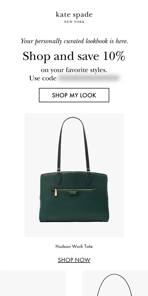 Email from Kate Spade. Shop your pick while it’s in stock!