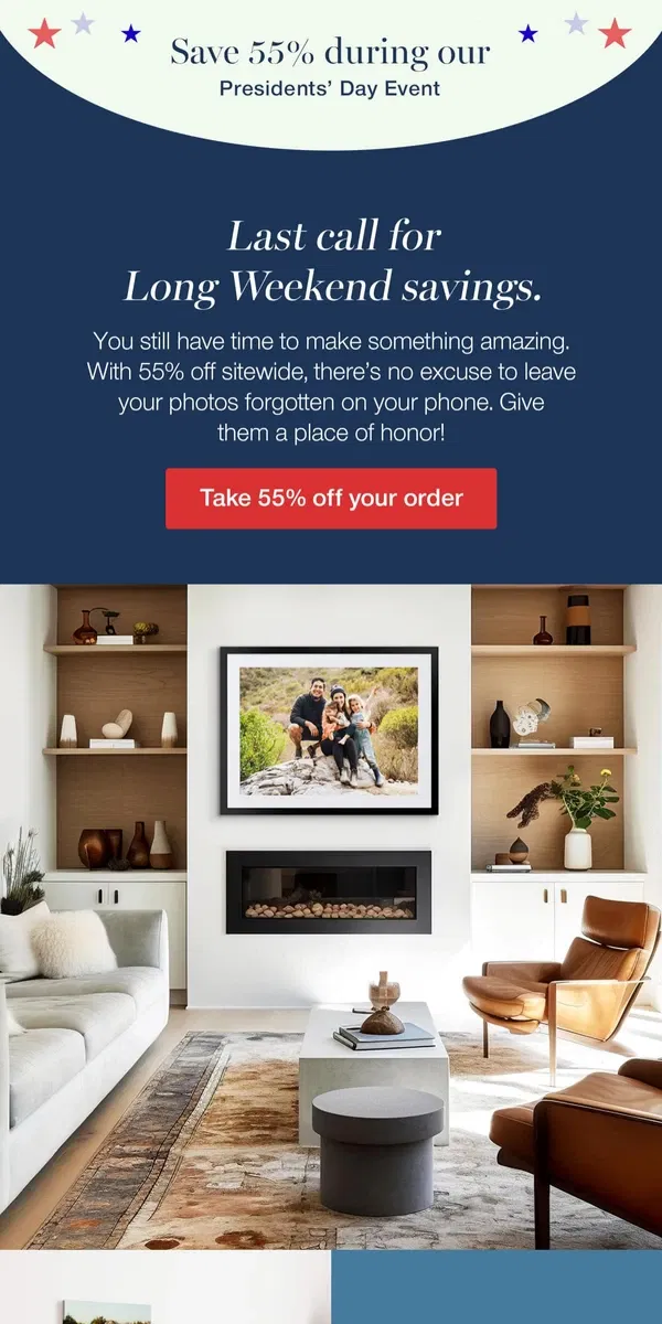 Email from Canvaspop. Your photos are calling...