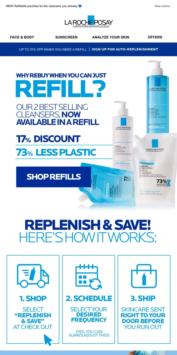 Email from La Roche-Posay. Are you missing out on this deal?