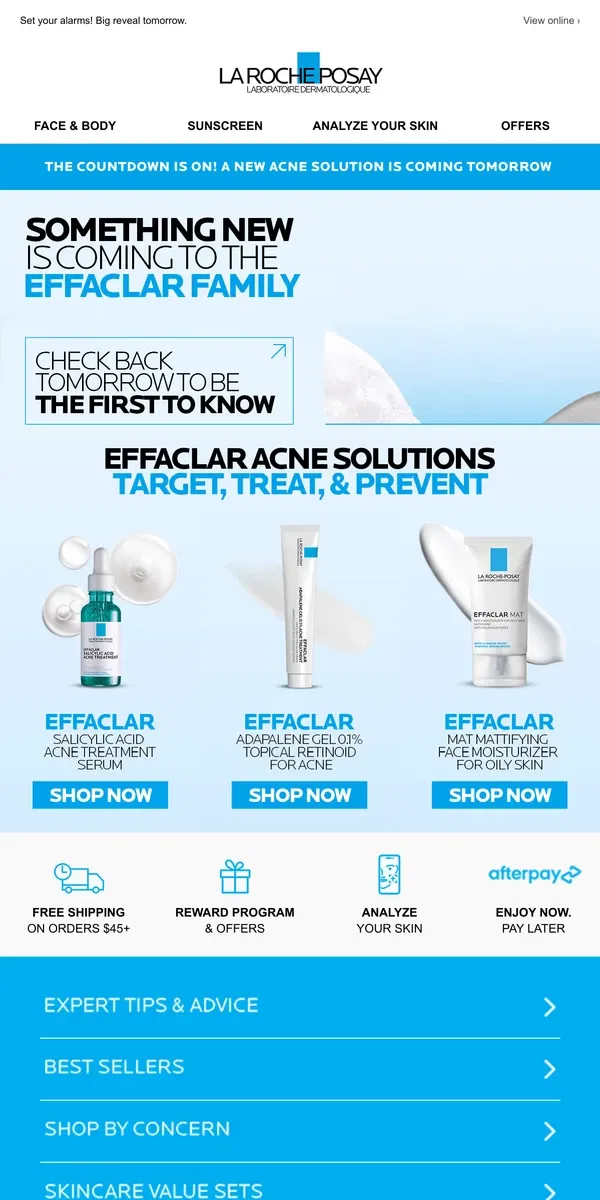 Email from La Roche-Posay. Subscriber exclusive! Innovation is brewing