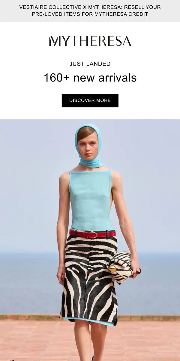 Email from Mytheresa. 160+ New Arrivals from Fashion’s Finest