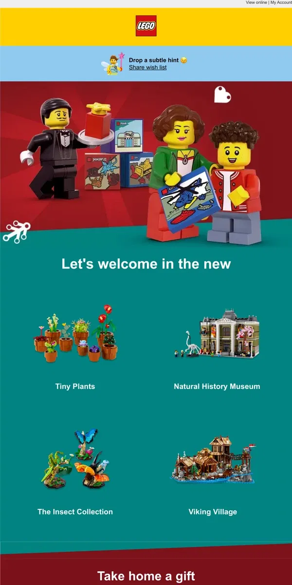 Email from Lego. Here's everything NEW