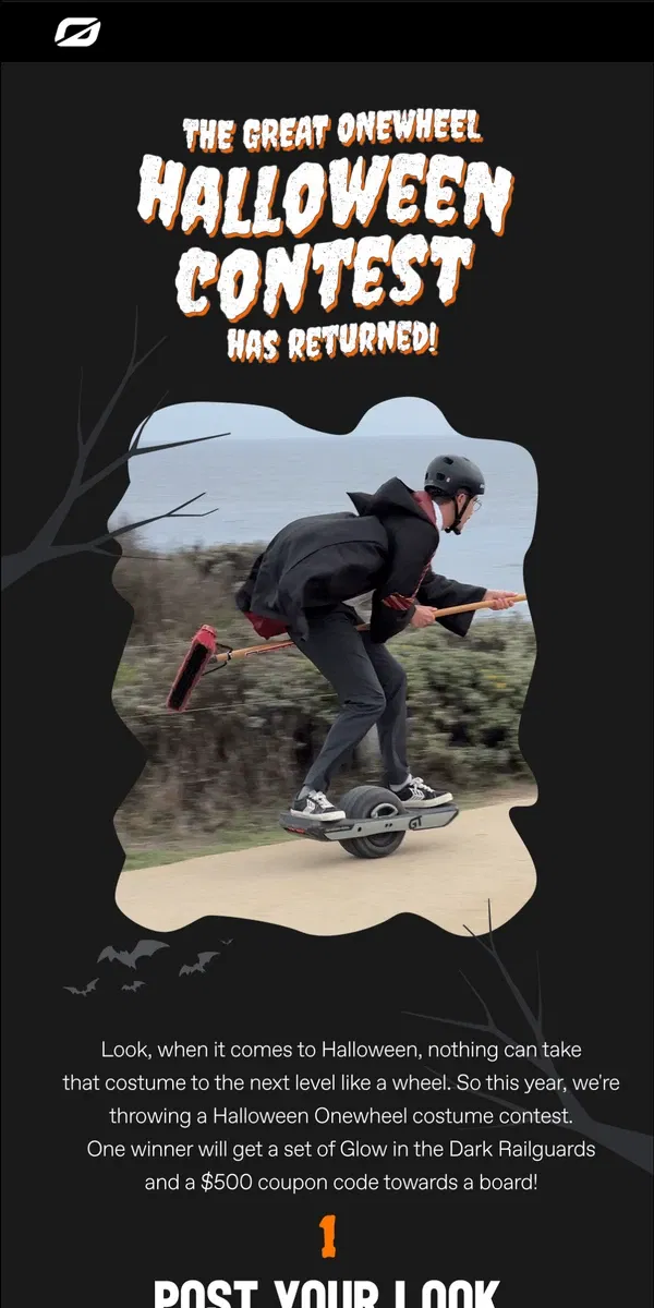 Email from Onewheel. Are you scared? 🎃