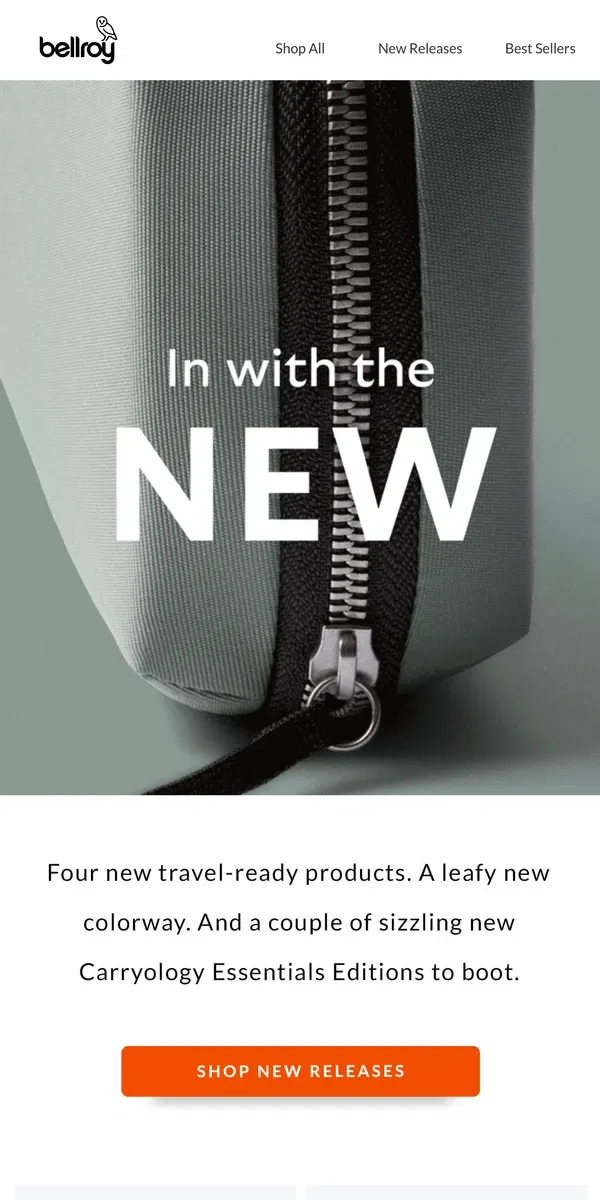 Email from Bellroy. What’s new?