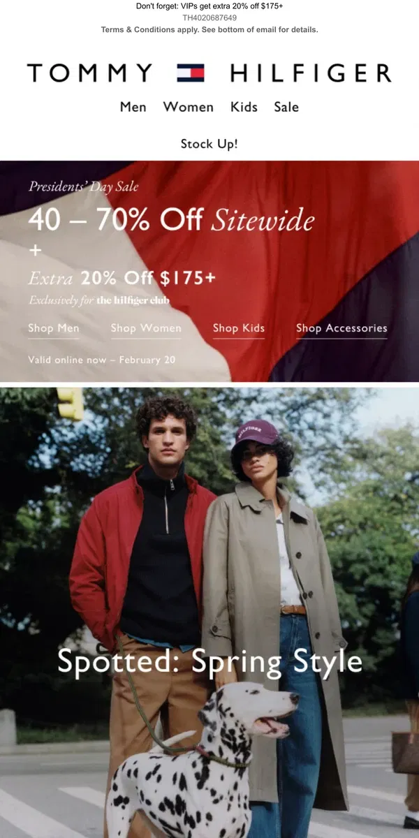 Email from Tommy Hilfiger. POLOS from $29.99 | TEES from $16.99 and more