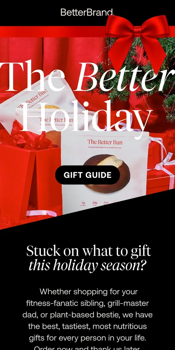 Email from BetterBrand. 🎁 Better Holiday Gift Guide