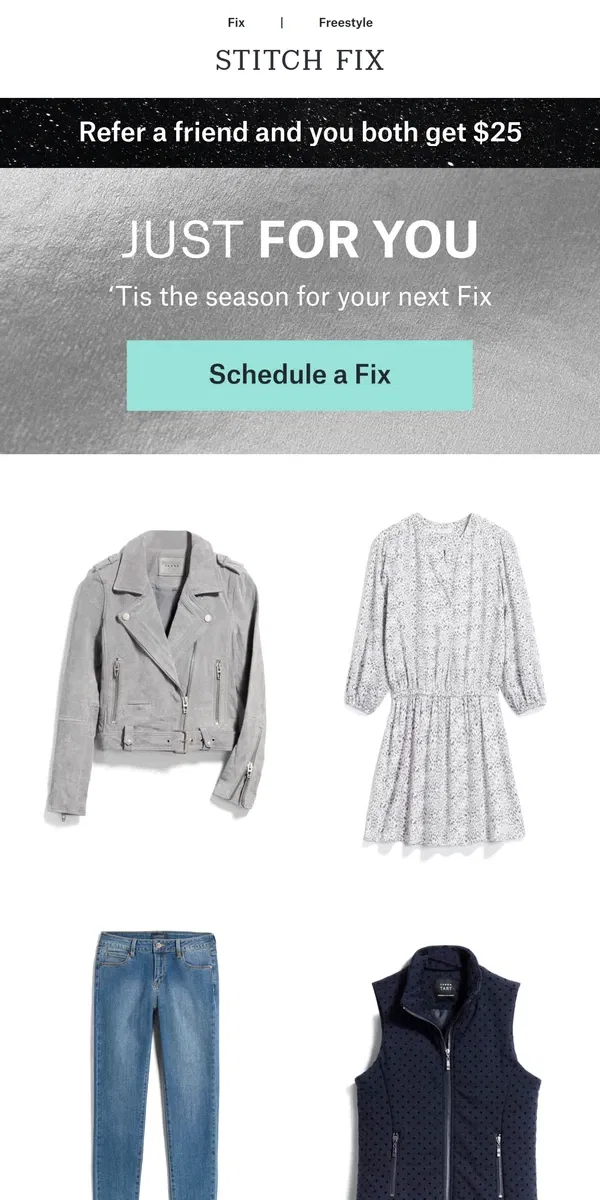 Email from Stitch Fix. What to wear?