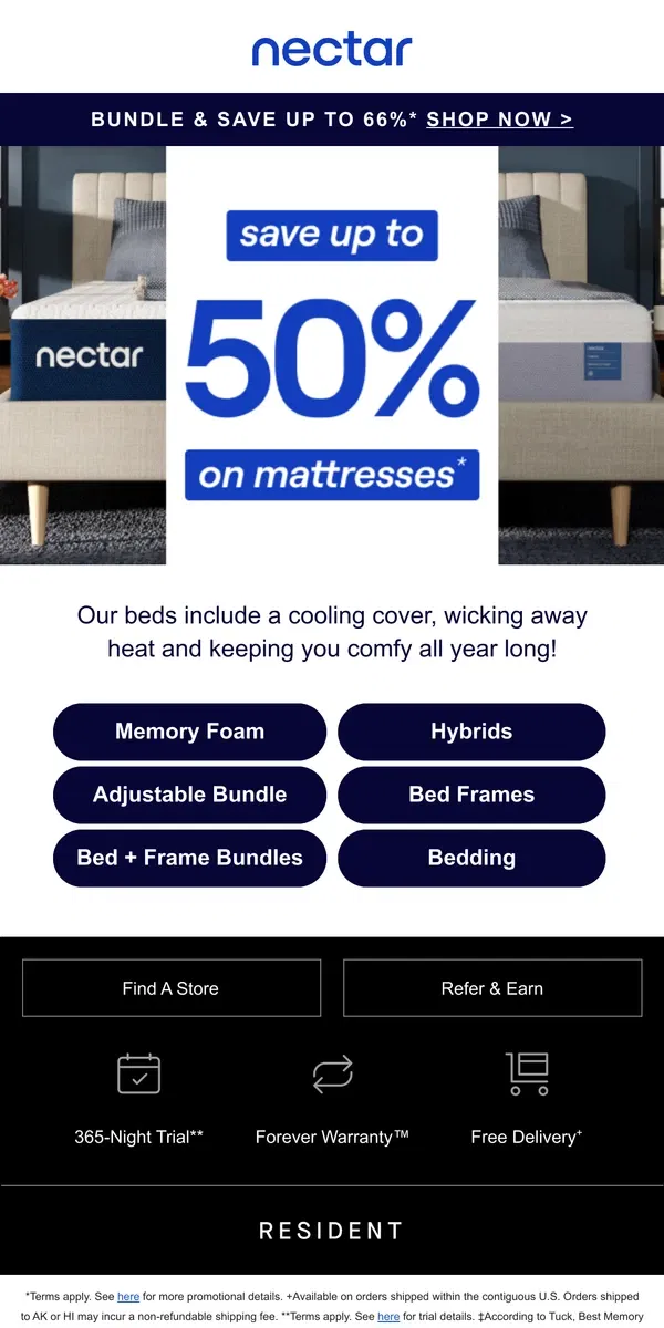 Email from Nectar. Let out that inner morning person. Rise & shine 🌞