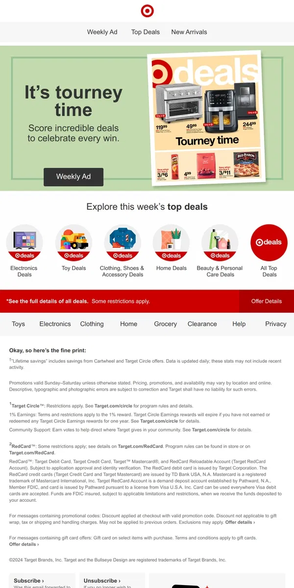 Email from Target. Plan your Target run with great deals from the Weekly Ad.