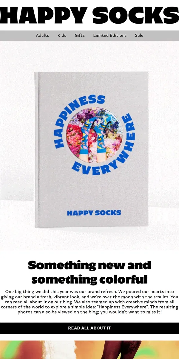 Email from Happy Socks. Greatest Moments of 2023