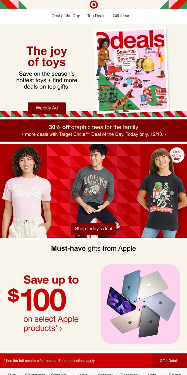 Email from Target. Your new Weekly Ad is here.