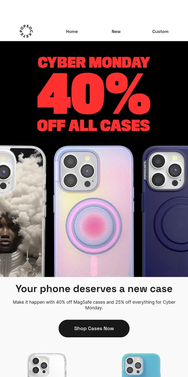 Email from PopSockets. Deals on deals on deals