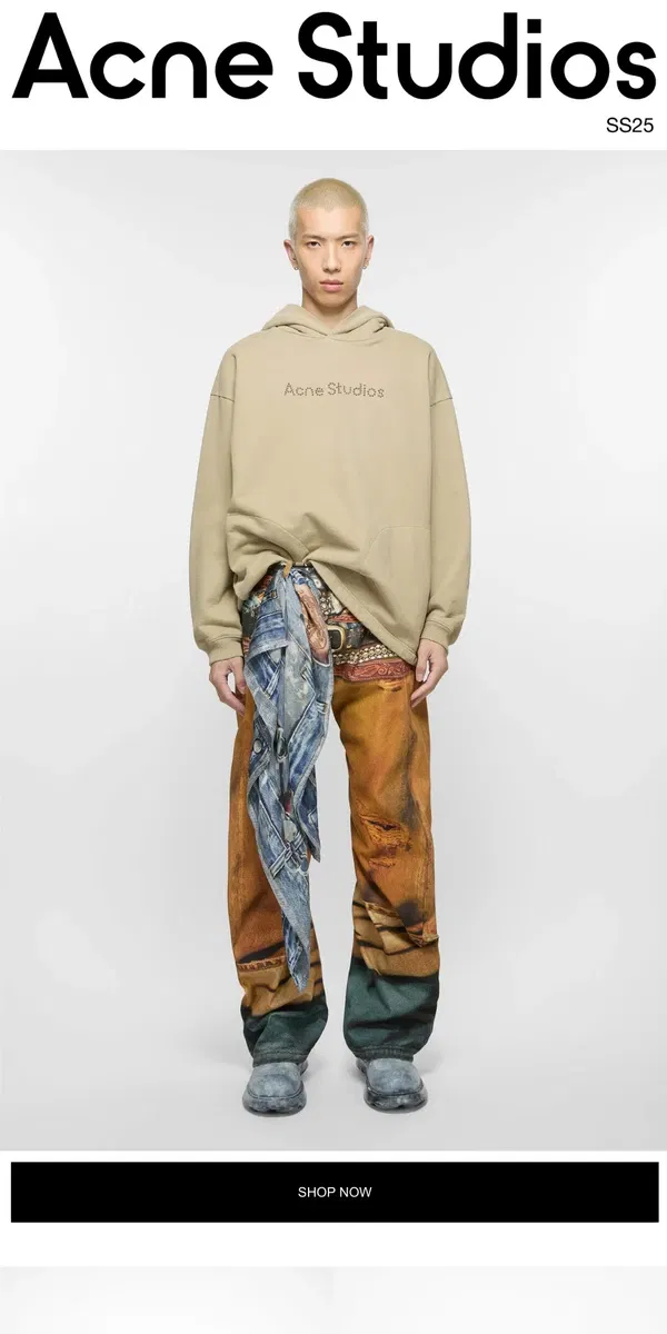 Email from Acne Studios. New in: Sweatshirts