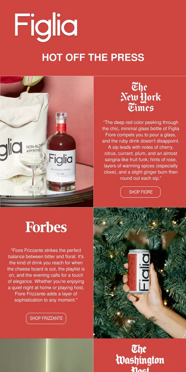 Email from Figlia. Hear what they’re saying about us…