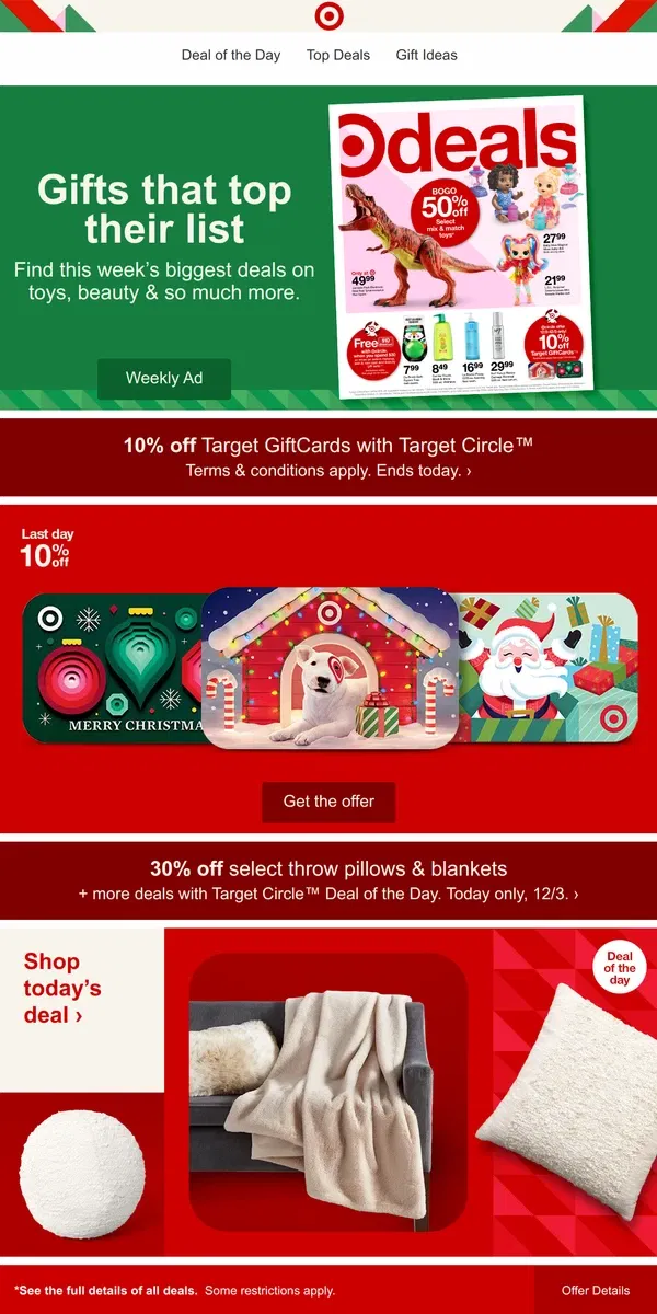 Email from Target. Your new Weekly Ad is here.