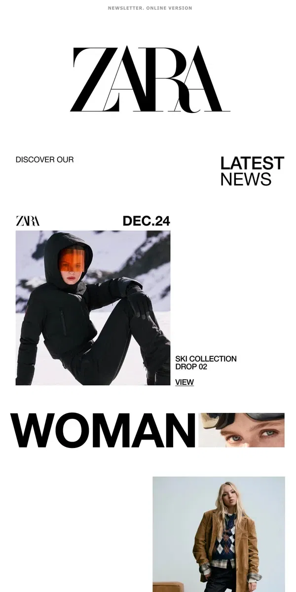 Email from Zara. Discover what's new this week