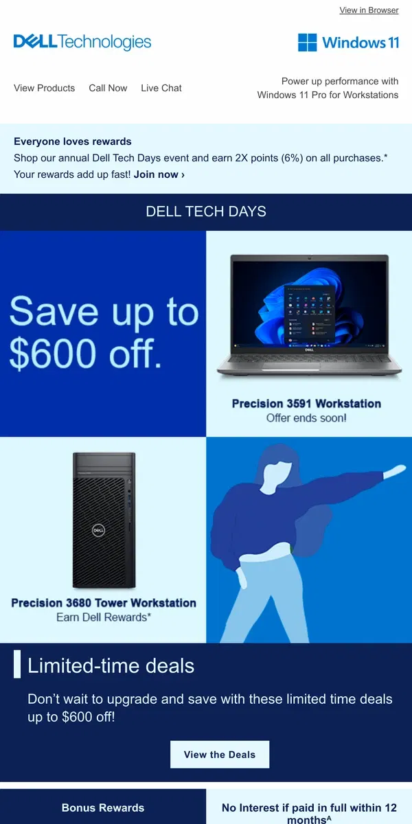 Email from Dell. Your last chance!