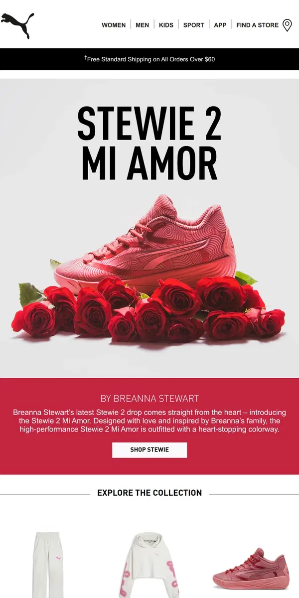 Email from Puma. Out Now: Stewie 2 Mi Amor