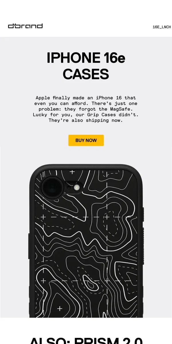 Email from dbrand. Apple forgot... but we didn't 🧲